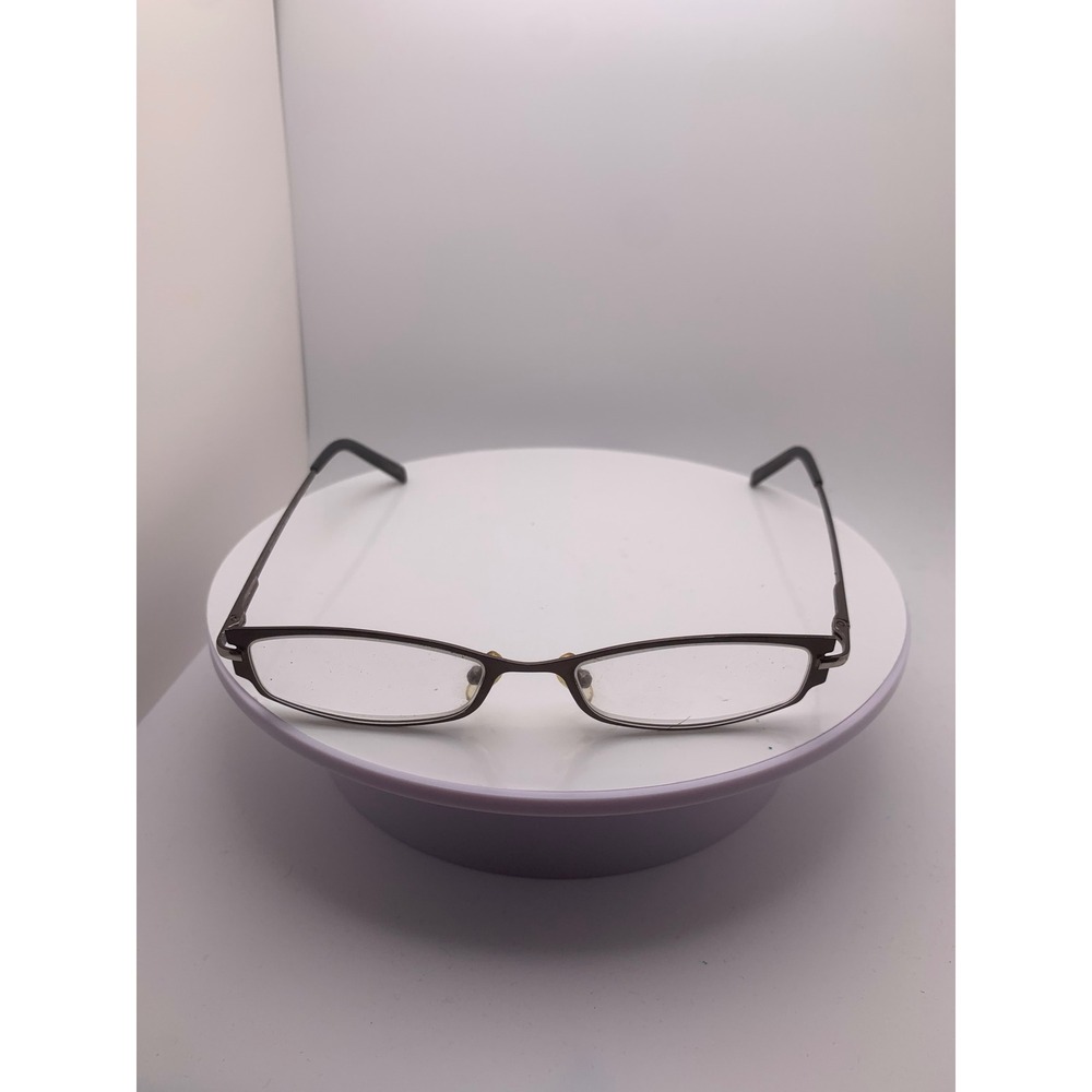Select-A-Vision 6050 Brown Metal Rectangular Reading Glasses Unisex Frames Ony
